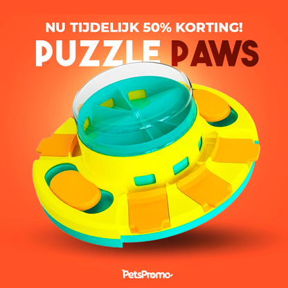 PuzzlePaws - Het interactieve spel voor intelligente honden